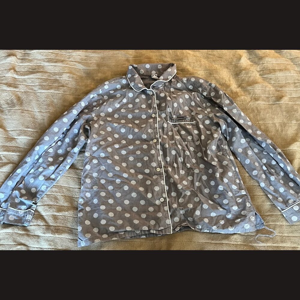 Old Navy Women's Polka Dot Lounge Set Size M – Soft Cotton Pajama Set